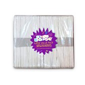 JUMBO POP STICKS PLAIN PACK OF 500