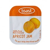 TOAST RANGE APRICOT JAM 15G SINGLE TRAY OF 48