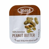 TOAST RANGE PEANUT BUTTER 15G SINGLE TRAY OF 48