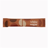 CAFE STYLE WHITE SUGAR STICKS CARTON OF 2000