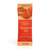 TOAST ECOSTICK SACHET STRAWBERRY JAM 14G CARTON OF 100