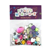 CRAFT RHINESTONES ASST 14G