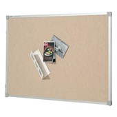 QUARTET PENRITE FABRIC BULLETIN BOARD 900 X 600MM BEIGE
