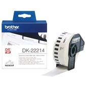 BROTHER DK22214 CONTINUOUS PAPER LABEL ROLL 12MM X 3048M WHITE