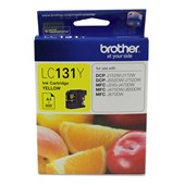 BROTHER LC131Y INK CARTRIDGE YELLOW
