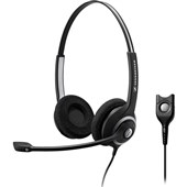 SENNHEISER SC260 HEADSET WIRED BINAURAL EASY DISCONNECT NOISECANCELING BLACK