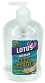 LOTUS HAND SANITISER INSTANT GEL PUMP BOTTLE 500ML