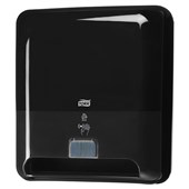 HAND TOWEL DISPENSER TORK H1 MATIC ELEVATION BLACK WITH INTUITION SENSOR