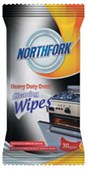 NORTHFORK OVEN HEAVY DUTY CLEANING WIPES PACK 30 SHEETS