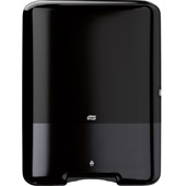 TORK H3 HAND TOWEL DISPENSER SINGLEFOLD ELEVATION BLACK FREE ON LOAN