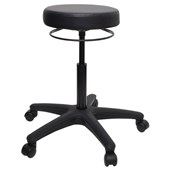 BURO REVO STOOL HEIGHT ADJUSTABLE 1LEVER CASTOR BASE BLACK