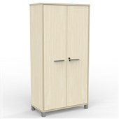 KNIGHT CUBIT CUPBOARD 2 DOOR W900 X D450 X H1800MM NORDIC MAPLE