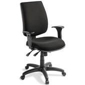 OPD TANE 3 OFFICE CHAIR HIGHBACK 3LEVER ADJUSTABLE ARMS QUANTUM BLACK