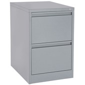 OPD FILING CABINET 2 DRAWER W470 X D620 X H710MM STONE GREY