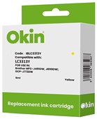 OKIN LC3313Y BROTHER COMPATIBLE INK CARTRIDGE YELLOW