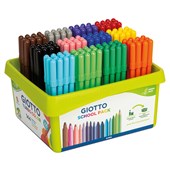 GIOTTO TURBO COLOUR FELT TIP MARKERS PACK 144