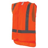 PRO CHOICE SAFETY VEST HI VIS TTMC ORANGE 5XLARGE