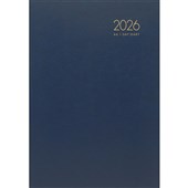 WINDSOR DIARY A41 NAVY DAY PER PAGE EVEN YEAR