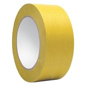 TAPESPEC PREMIUM CREPE PAPER MASKING TAPE 48MM X 50M YELLOW
