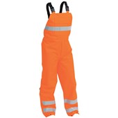 BISON STAMINA BIB TROUSER ORANGE 3XL