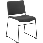 EDEN ZIP VISITOR CHAIR BLACK
