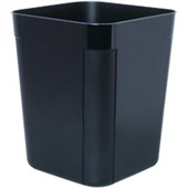 ESSELTE SWS PLASTIC WASTE BIN 30 LITRE BLACK