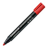 STAEDTLER 352 LUMOCOLOR PERMANENT MARKER BULLET 20MM RED