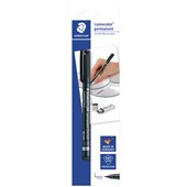 STAEDTLER 310 LUMOCOLOR CDDVD PERMANENT MARKER 04MM BLACK