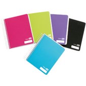 COLOURHIDE 5 SUBJECT BOOK A4 250PG LAVENDER