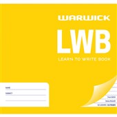 WARWICK LWB EXERCISE BOOK 14MM RULED 7MM FEINT W198 X L210MM 32 LEAF