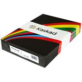 KASKAD COLOURED PAPER A3 80GSM RAVEN BLACK PACK 500 SHEETS