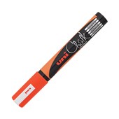 UNI CHALK MARKER BULLET TIP 1825MM ORANGE