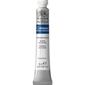 WINSOR AND NEWTON COTMAN 150 310 WATER COLOUR PAINT SERIES 1 8ML CHINESE WHITE