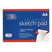 JASART SKETCH PAD A4 100 LEAF