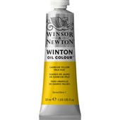 WINSOR AND NEWTON WINTON OIL PAINT SERIES 1 37ML CADMIUM PALE YELLOW HUE