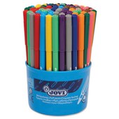 JOVI FELT TIP PEN 1684 WASHABLE ASSORTED TUB 84