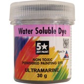 5 STAR POWDERED DYE WATER SOLUBLE 30G ULTRAMARINE