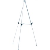 QUARTET TELESCOPIC FLIPCHART EASEL SILVER