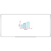 BOYD VISUALS WHITEBOARD PORCELAIN H1200 X W3600MM