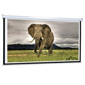 BOYD VISUALS PROJECTION SCREEN 1610 MANUAL PULLDOWN 128 INCH W2765 X H1725MM