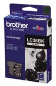 BROTHER LC38BK INK CARTRIDGE BLACK