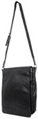 AVENUE MESSENGER BAG LEATHER A4 BLACK