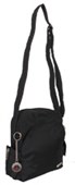 FIB LAPTOP SHOULDER BAG SLASH PROOF ADJUSTABLE STRAP BLACK