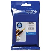 BROTHER LC3317C INK CARTRIDGE CYAN