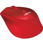 LOGITECH M331 MOUSE WIRELESS SILENT RED