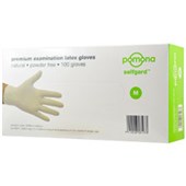 SELFGARD DISPOSABLE GLOVE LATEX POWDER FREE XL BOX 100