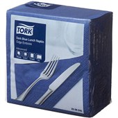 TORK 2206015 ADVANCED LUNCHEON NAPKIN 2 PLY 310 X 310MM DARK BLUE PACK 100