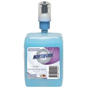 NORTHFORK LIQUID HANDWASH CARTRIDGE 04ML 1 LITRE PEARL BLUE