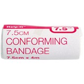 HELPIT BANDAGE CONFORMING 75CM WHITE