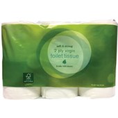 TOILET TISSUE PURE 2 PLY 400 SHEET PKT6